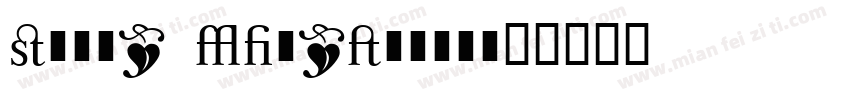 Sonya  Ligatures字体转换